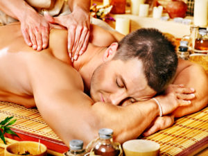 Ontspannen erotische massage